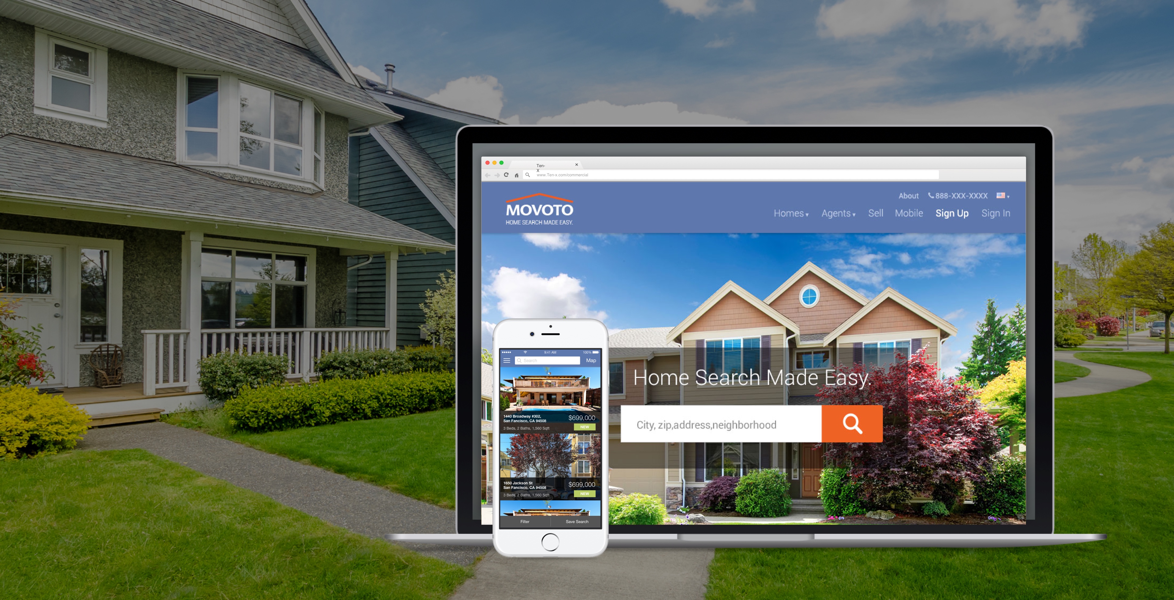 Case Study — MOVOTO Mobile Platform: My primary mandate was to elevate Movoto's mobile search and discovery products.