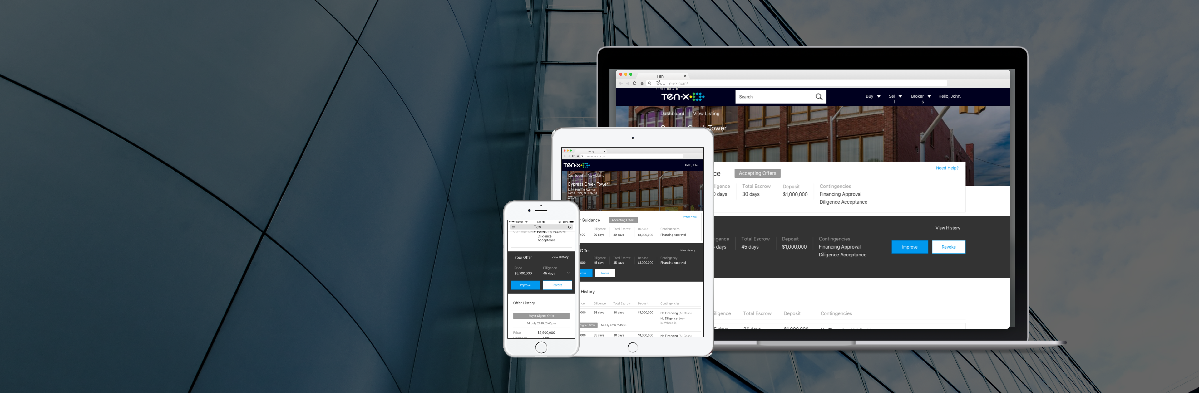 Screenshot of Offer Select Feature project